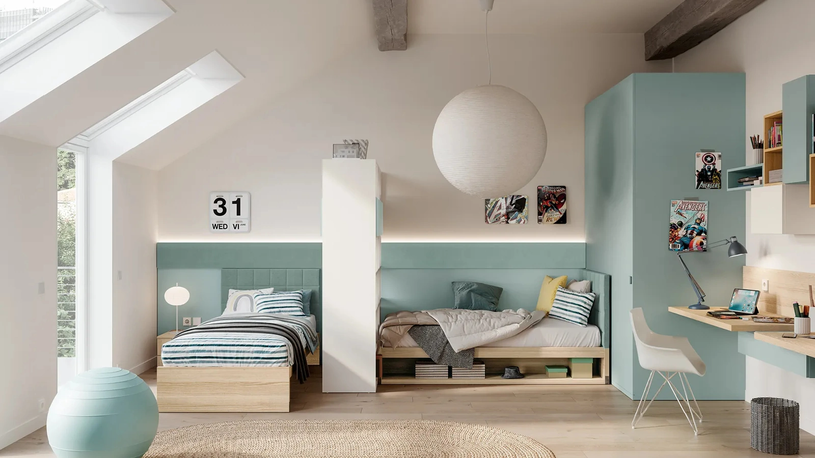 Cameretta Layout 07B di Doimo Cityline