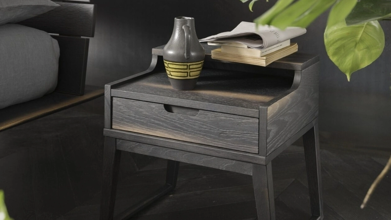 Comodino in rovere massello Clover di Alta Corte