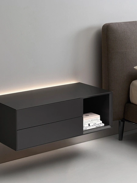 Comodino sospeso Domino Mono di Sangiacomo