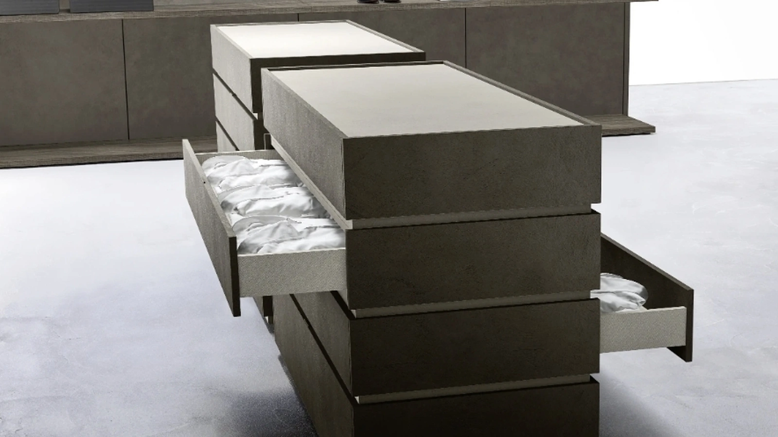 Cassettiera Filo Componibile di Sangiacomo