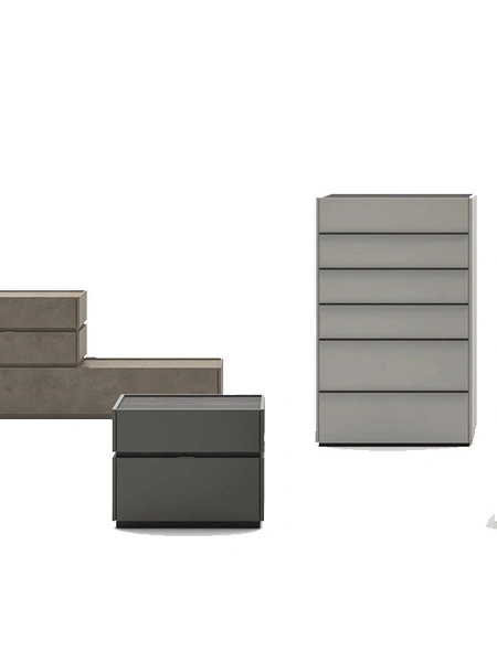 Gruppo Notte Filo in melaminico e laccato opaco di Sangiacomo