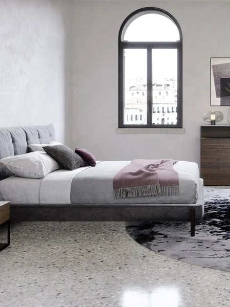 Gruppo Notte Square in legno e metallo di Novamobili