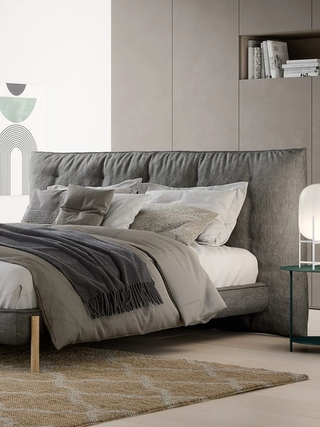 Comodino Team in laccato e metallo di Novamobili