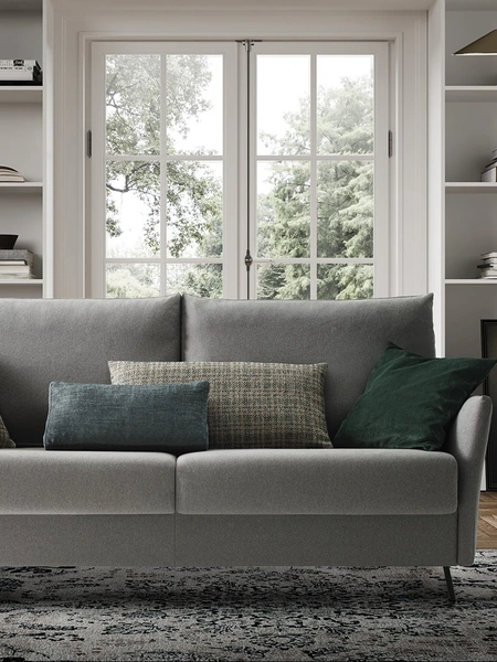 Divano letto lineare Vintage di Confort Line