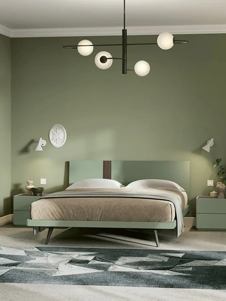 Letto Afrodite con testiera di Dielle Modus