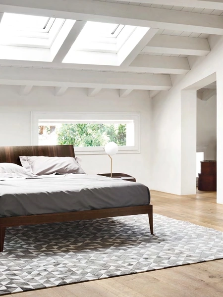 Letto Aliante Legno 1|0 in Rovere termotrattato di Sangiacomo