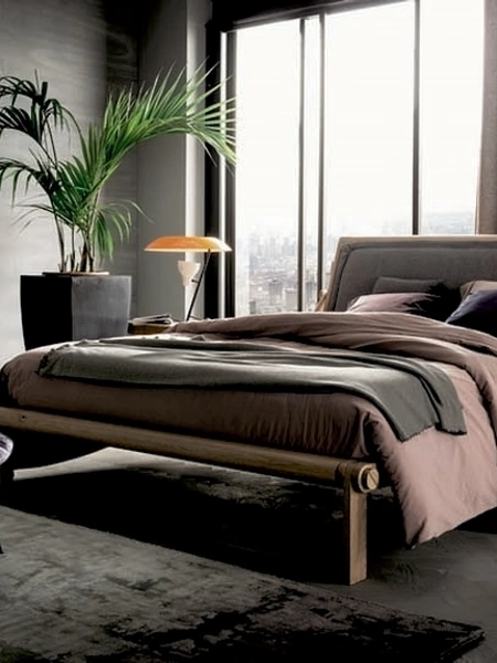 Letto con testiera reclinabile Tecno di Alta Corte