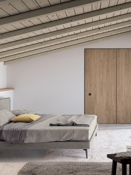 Letto in tessuto Dinamico di Confort Line