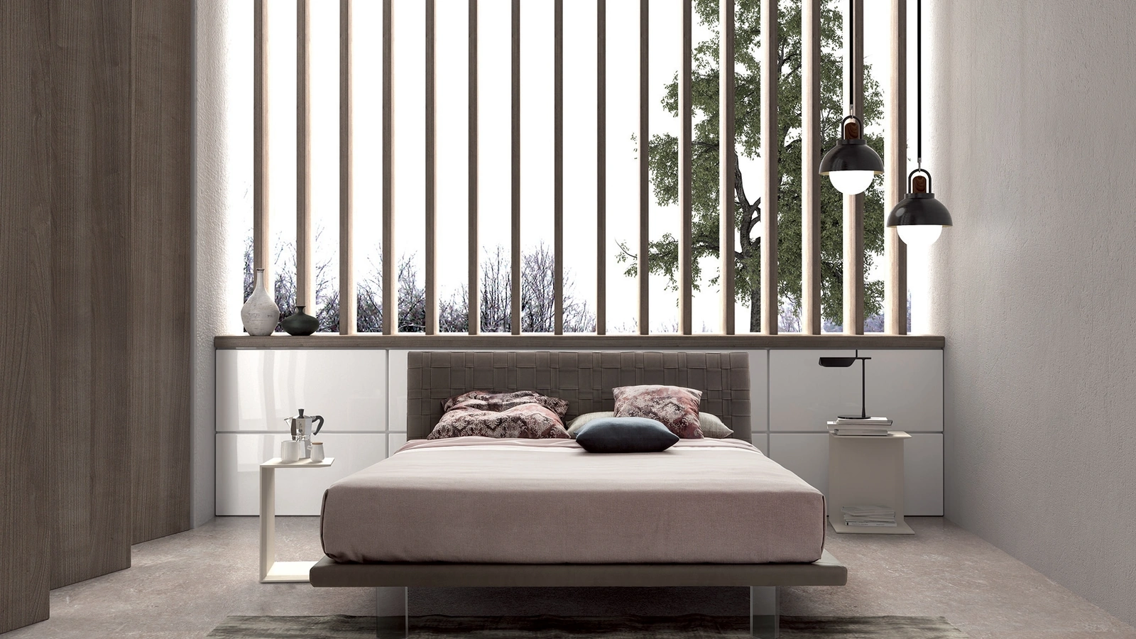 Letto in pelle Diverso di Confort Line