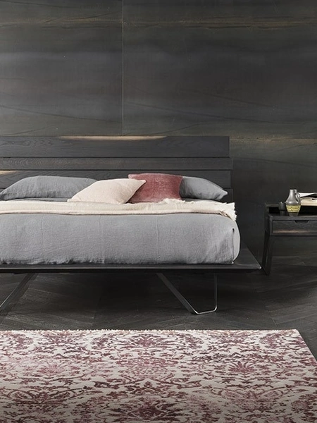 Letto Diamante in Rovere di Alta Corte