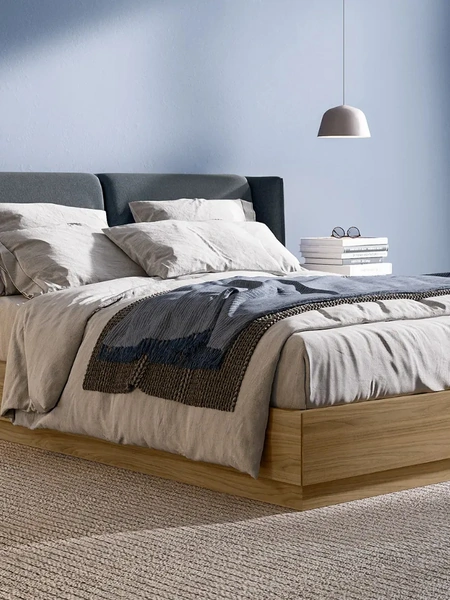 Letto Nest con box contenitore di Dielle Modus