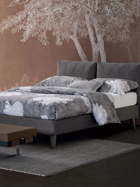 Letto con contenitore Urbano di Oggioni