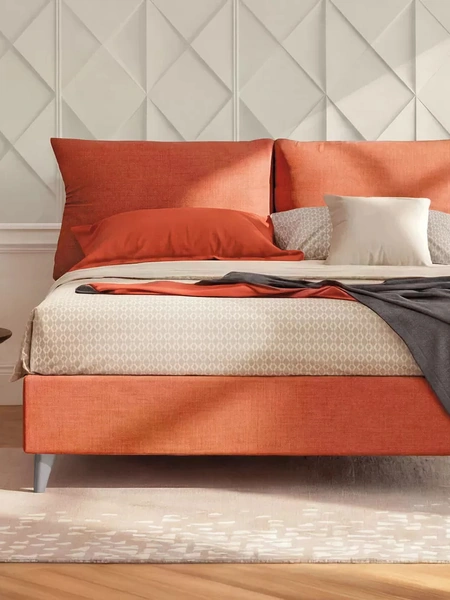 Letto Plissé con contenitore di Oggioni