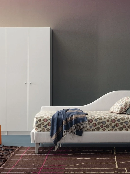 Letto Singolo in tessuto Be Max Mod 8 di Twils