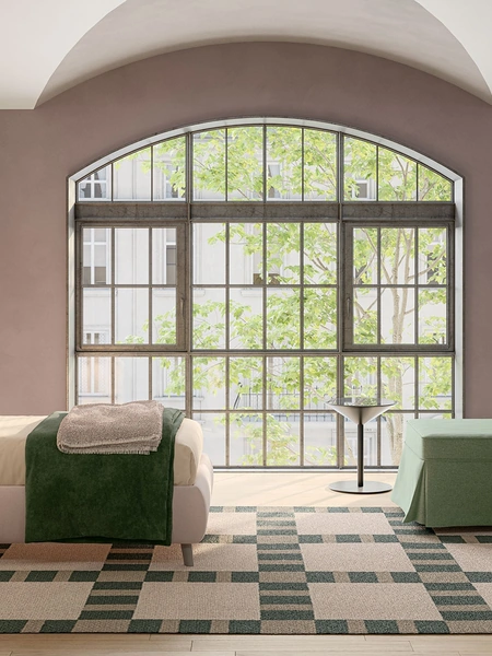 Letto Singolo in tessuto Giselle di Twils