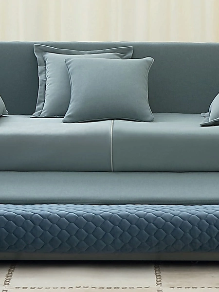 Divano Letto singolo in tessuto con letto estraibile Golf 425 di Oggioni