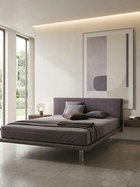 Letto imbottito Zenith di Confort Line
