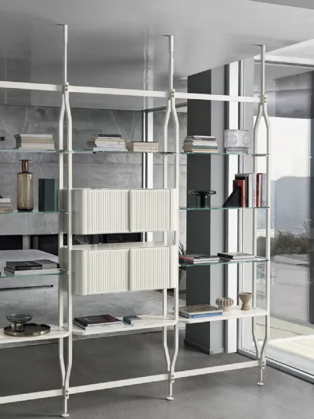 Libreria divisoria Charlotte di Bontempi