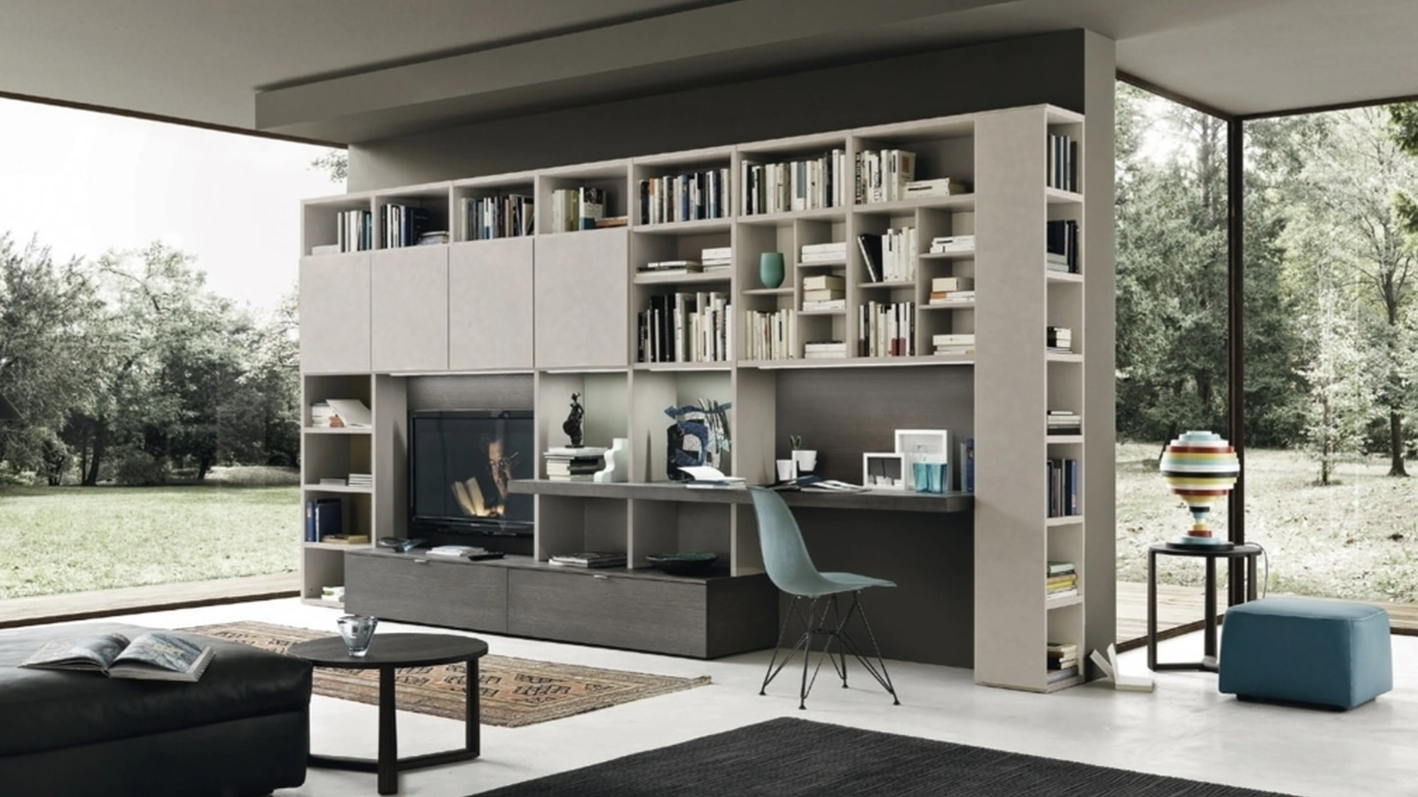 Libreria Modo Comp M6C96 di Sangiacomo