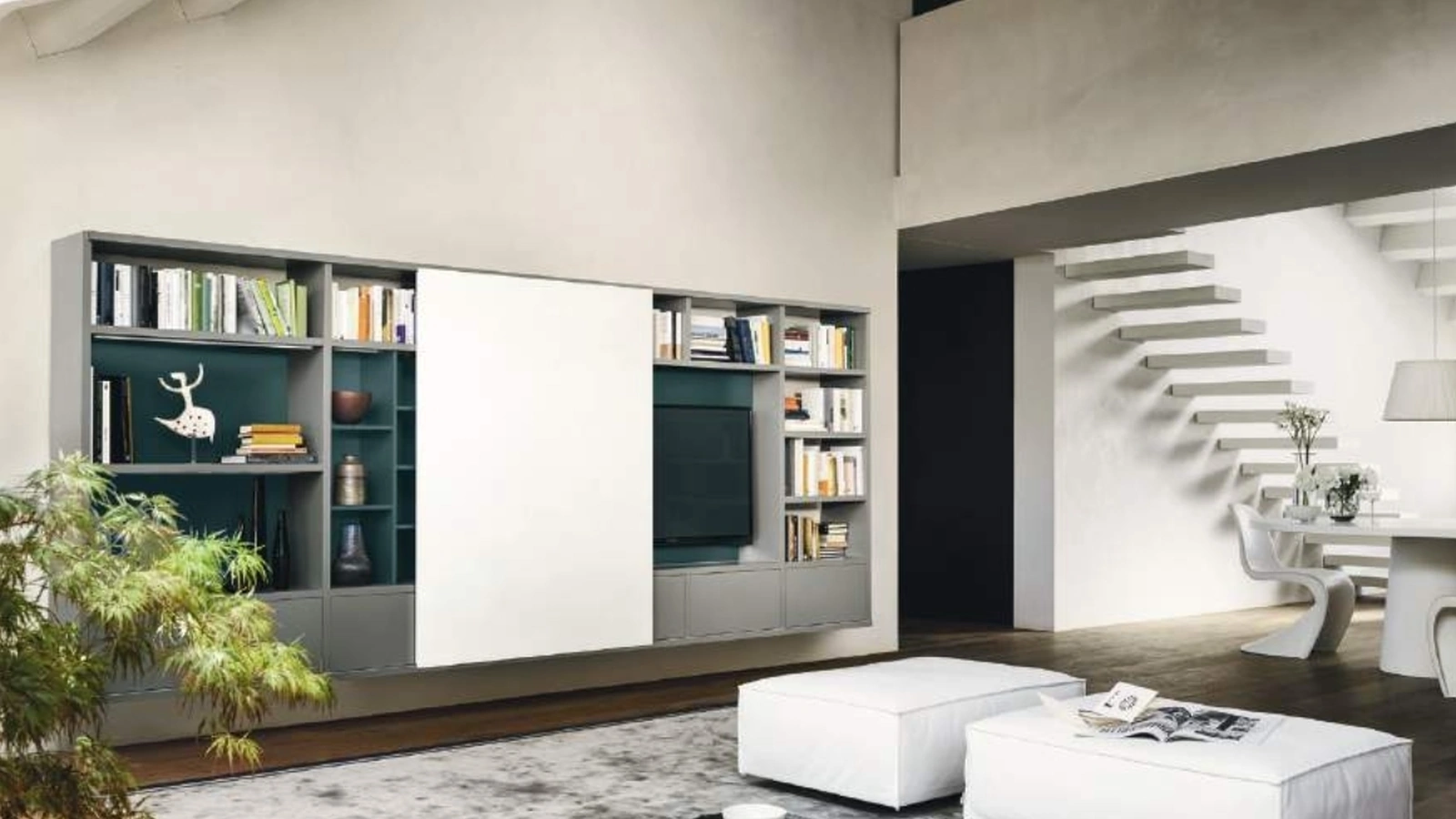 Libreria Modo Composizione M6C76 di Sangiacomo