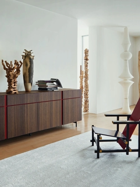 Madia Abaco 09 in Rovere termotrattato di Sangiacomo