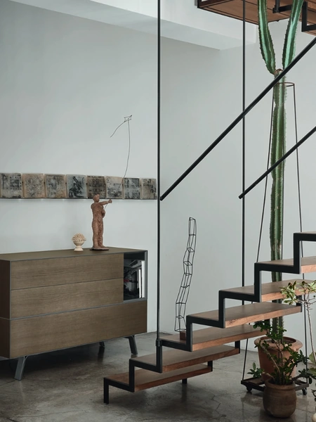 Madia Domino IN 2 06I in Rovere argilla di Sangiacomo