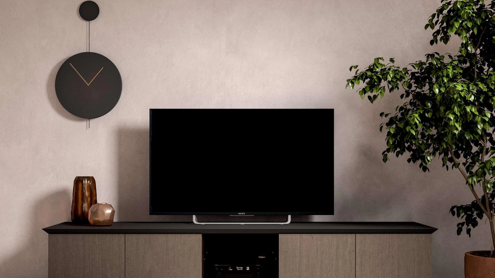 Madia in legno Brera Tv di Ozzio