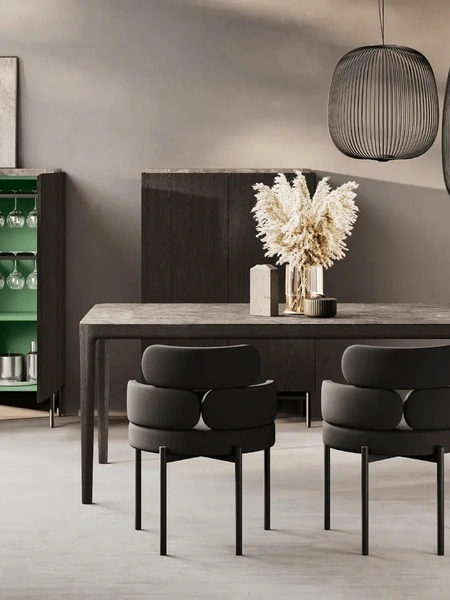 Madia alta Mantis in rovere carbone di Binova