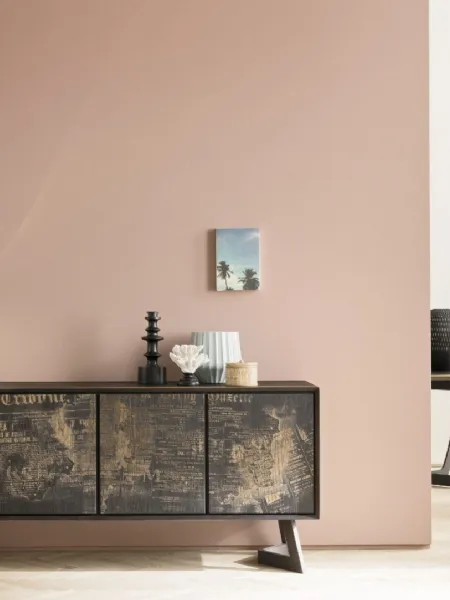 Madia Nook in legno di rovere incisa a laser 4 ante di Alta Corte