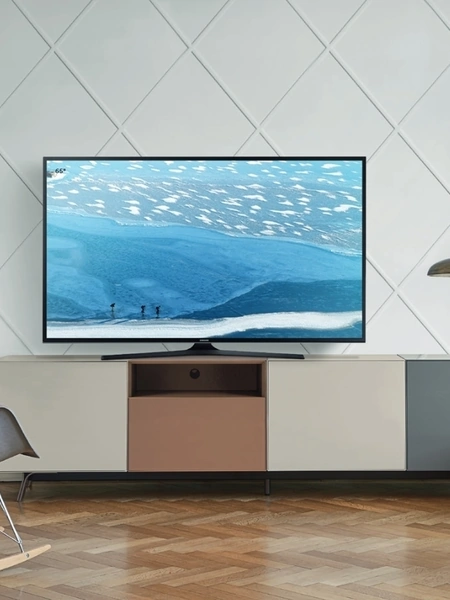 Mobile Porta Tv Domino Più 12P in laccato opaco di Sangiacomo