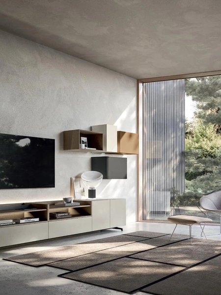 Mobile Porta Tv Lampo di Sangiacomo