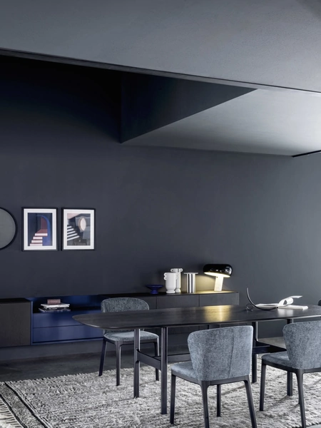 Mobile sospeso Box 18 in legno di Novamobili