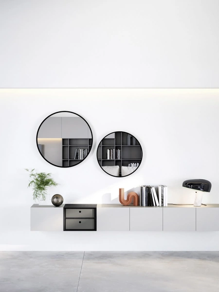 Mobile sospeso Box 12 Bianco di Novamobili