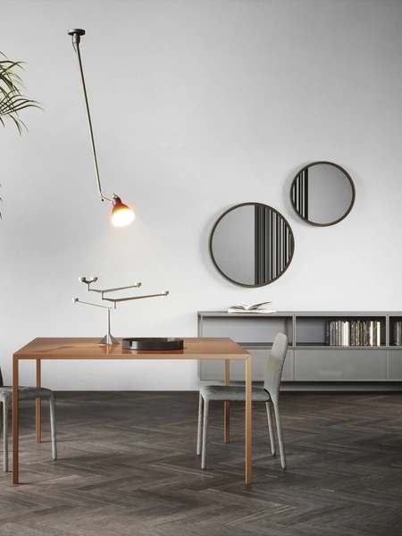 Mobile sospeso Box 18 Grigio Lucido di Novamobili