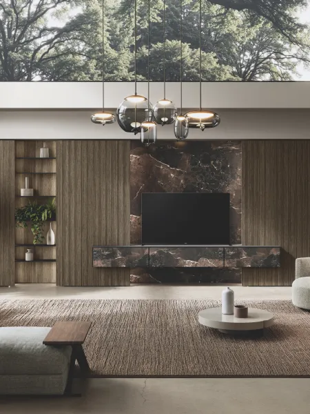 Parete Attrezzata Avola Grès di Binova