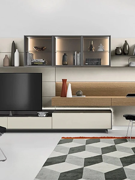 Parete Attrezzata Cabaret Step di Sangiacomo