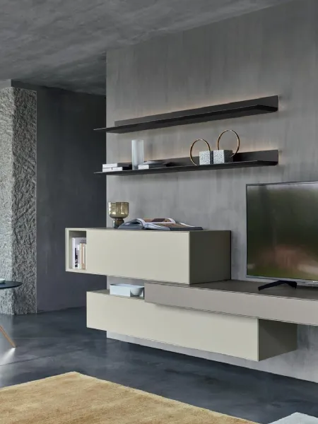 Parete Attrezzata Domino 02 di Sangiacomo