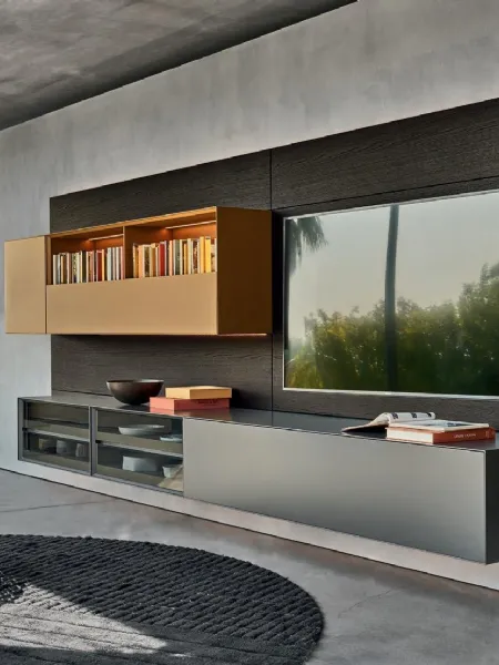 Parete Attrezzata Domino 04 di Sangiacomo