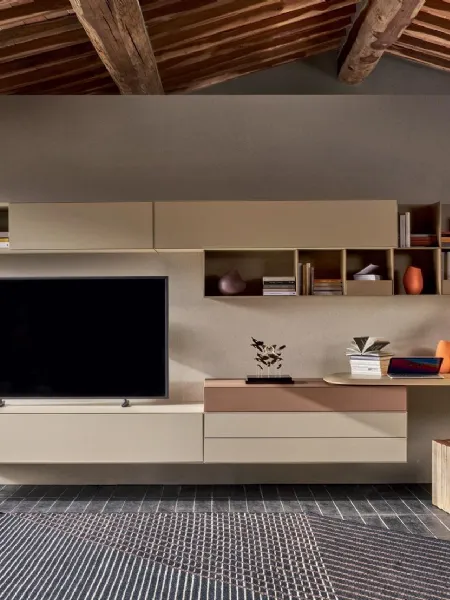 Parete Attrezzata Domino 08 di Sangiacomo