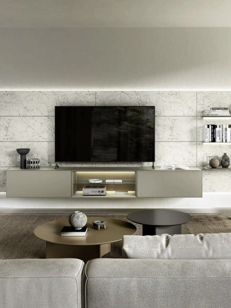 Parete Attrezzata Domino Boiserie 05 di Sangiacomo