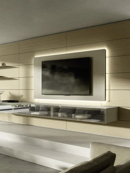 Parete Attrezzata Domino Boiserie 08 di Sangiacomo