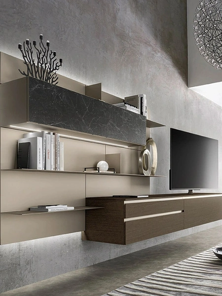 Parete Attrezzata Lampo 017 di Sangiacomo