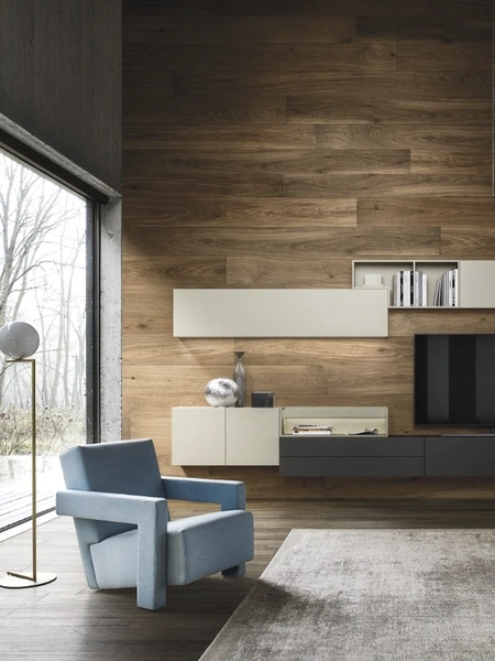 Parete Attrezzata Lampo 019 di Sangiacomo