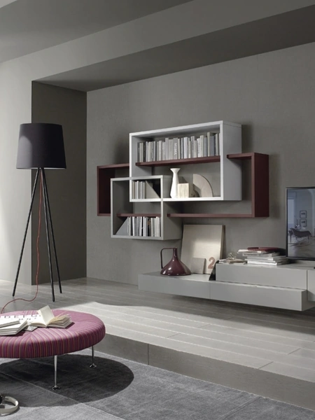 Parete Attrezzata Lampo L6C42 di Sangiacomo