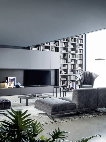 Parete Attrezzata Pannelli TV 01 di Novamobili