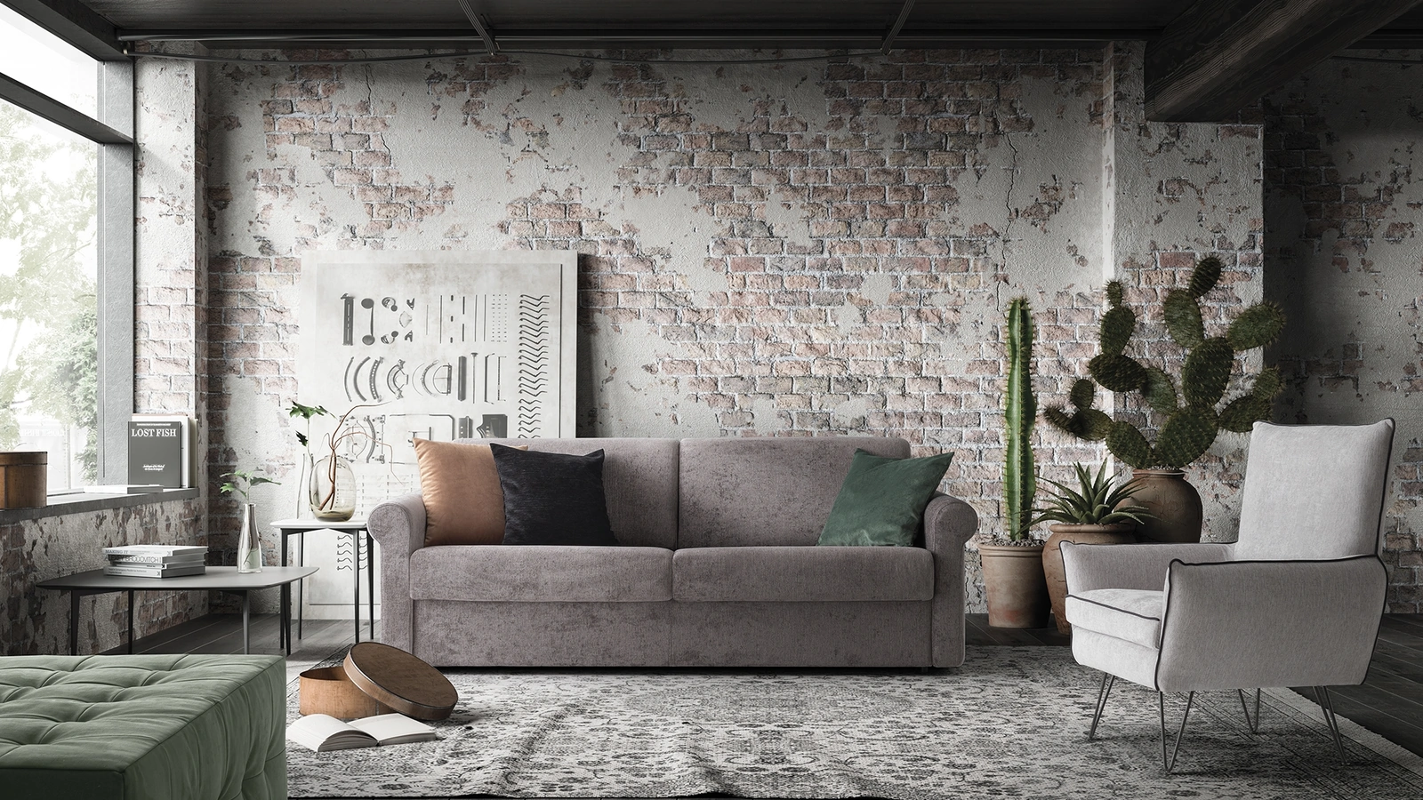 Poltrona Curvy di Confort Line