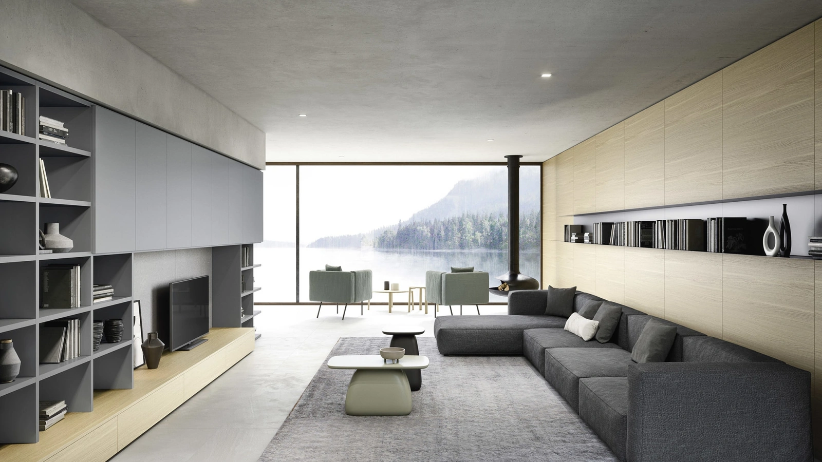 Divano con penisole Avenue di Novamobili