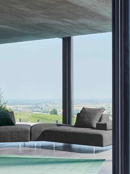 Divano Avenue modulabile componibile in tessuto di Twils Lounge