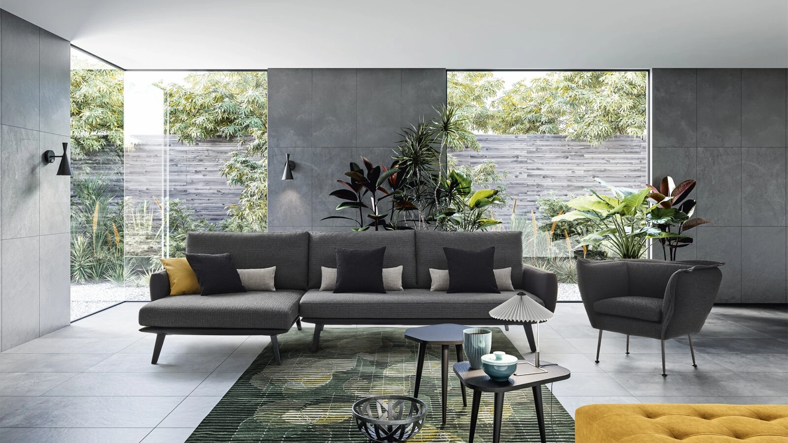 Divano con penisola Backstage di Confort Line