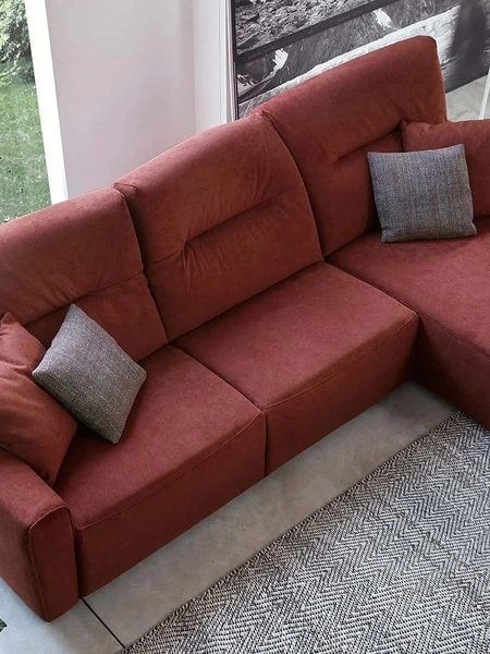 Divano Letto in tessuto Bormio Move di Rosini Divani